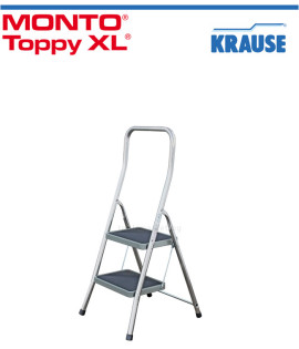 Алуминиева домакинска степ-стълба KRAUSE Toppy XL 2